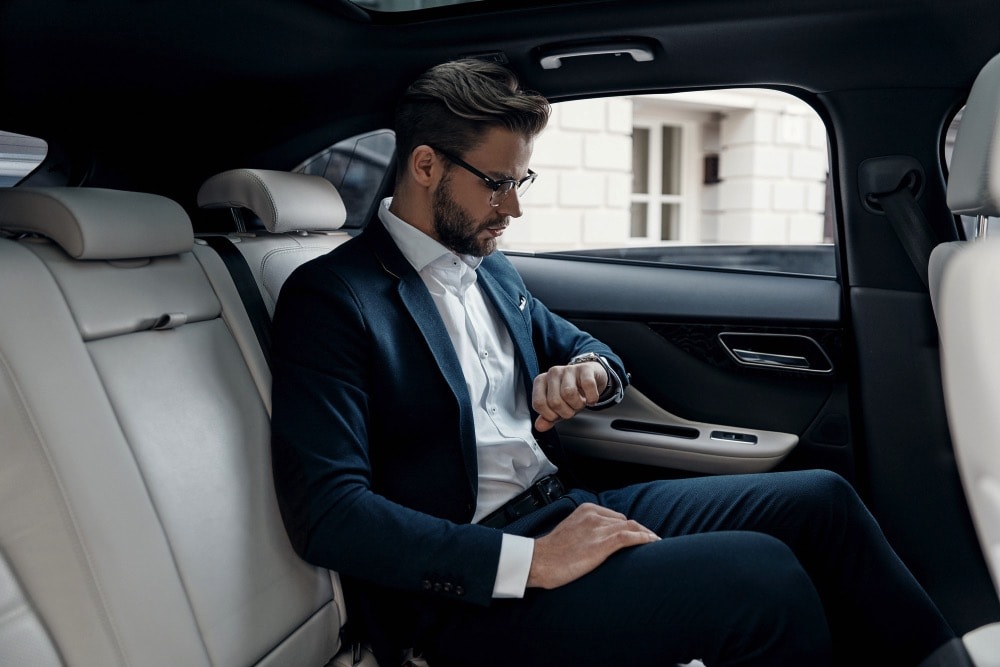 Luxury chauffeur-driven rental service